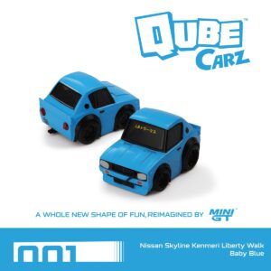 Qube Carz Nissan Skyline Kenmeri Liberty Walk Baby Blue