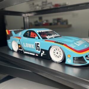 Top Speed 1/18 Mazda RX-7 LB-Super Silhouette RHD (Right Hand Drive) #15 James Pearman "Liberty Walk Europe"