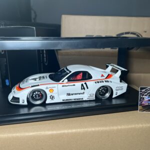 Top Speed 1/18  Mazda RX-7 LB-Super Silhouette #41 "Numero Reserve" White en Resina