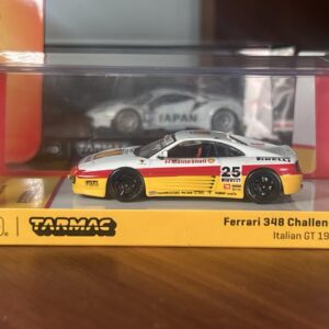 Tarmac Works x IXO Ferrari 1:64 Ferrari 348 Challenge Shell Racing