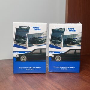 TARMAC WORKS GLOBAL64 1/64 Mercedes-Benz 190 E 2.5-16 EVO 1 TOYO