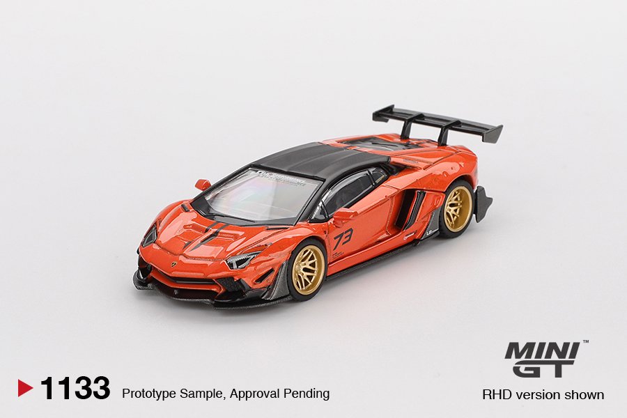 *PREORDEN* LB★WORKS Lamborghini Aventador Limited Edition Orange MDX 2025