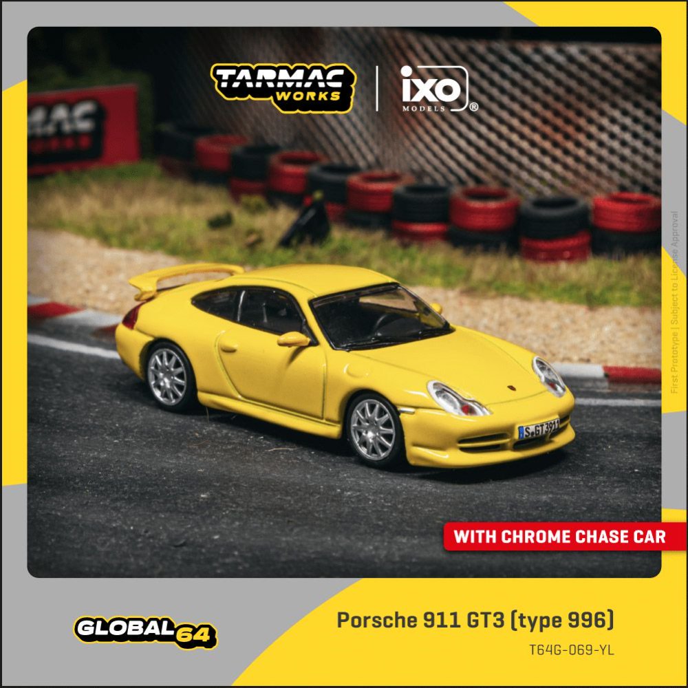 *PREORDEN* Porsche 911 GT3 (type 996) Yellow