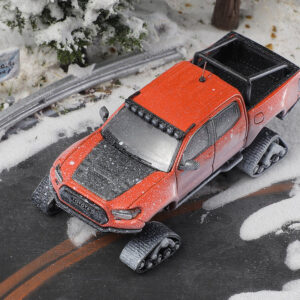 GCD 1:64 Toyota Tacoma Snow Version Naranja con nieve