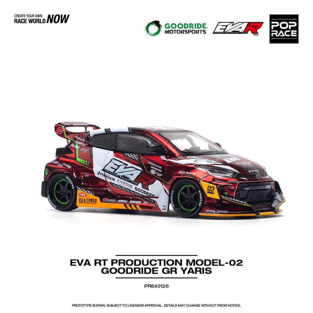 Pop Race EVA RT Production Model 02 Goodride GR Yaris - Imagen 3