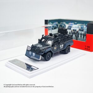 MB Model 1:64 Vehículo antidisturbios Hong Kong "SPINOSAURUS" Policía