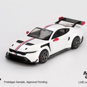 *PREORDEN* Mini GT 1:64 Ford Mustang GTD Spirit of America Blanco