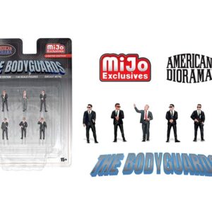 American Diorama 1/64  Figuras Guardaespaldas The Bodyguards