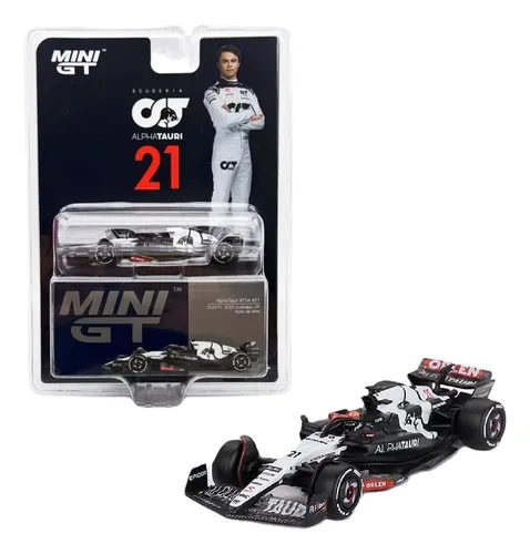 Mini Gt 1:64 Alpha Tauri At04 23 Australian Gp Nyck De Vries #727 - Imagen 2