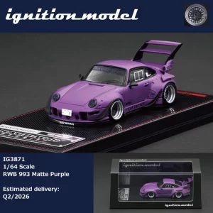 *PREORDEN* Ignition Model 1/64 RWB 993 Morado Mate