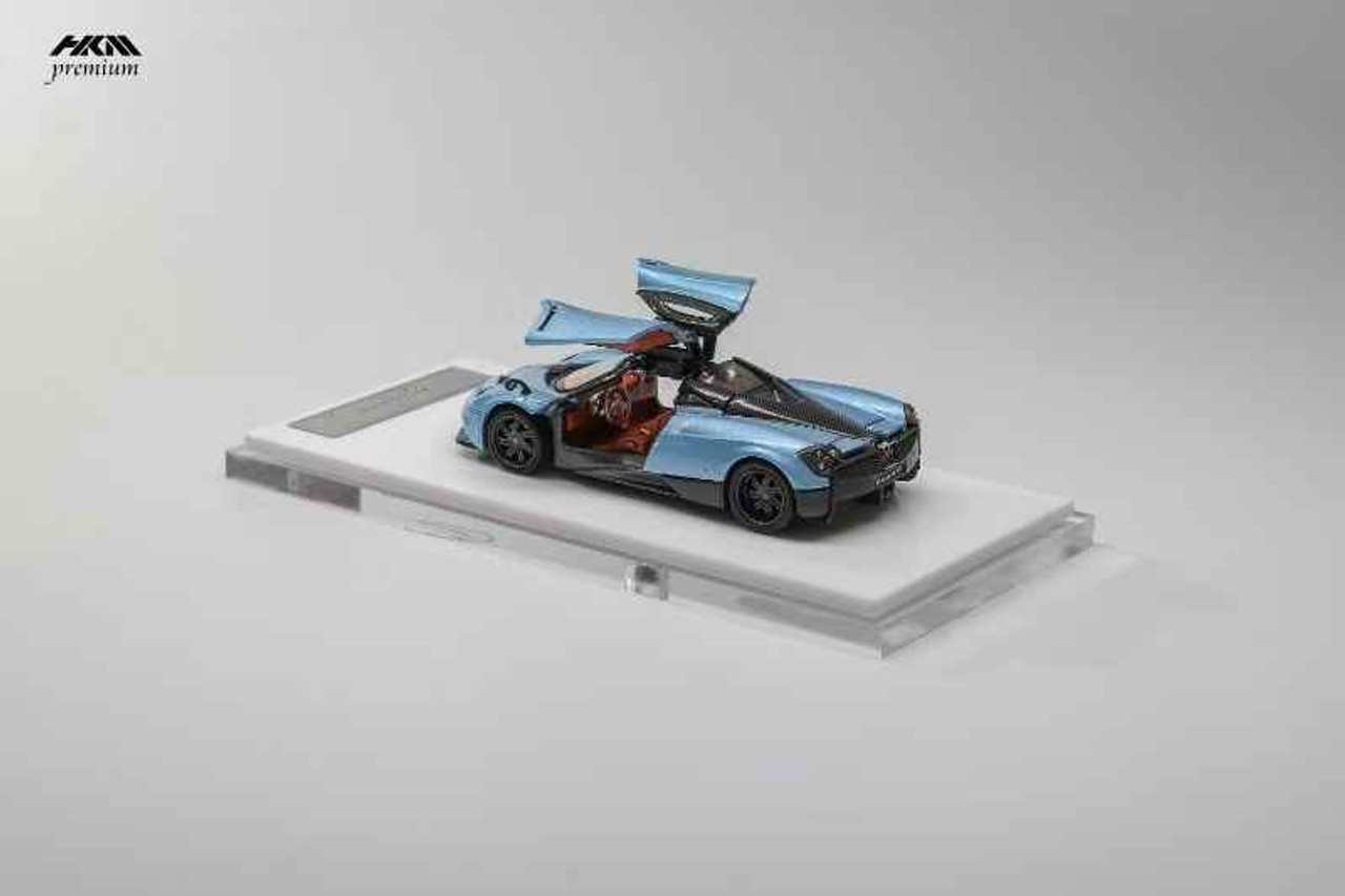 1/64 HKM Premium 2014 Pagani Huayra Coupe (AZUL) - Imagen 4