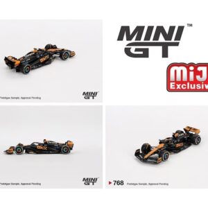 Mini GT 1:64 McLaren MCL60 #81 Oscar Piastri 2023 F1 Japan GP 3rd Place – MiJo Exclusives