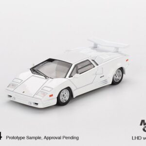 Mini GT 1:64 Lamborghini Countach 25th Anniversary White