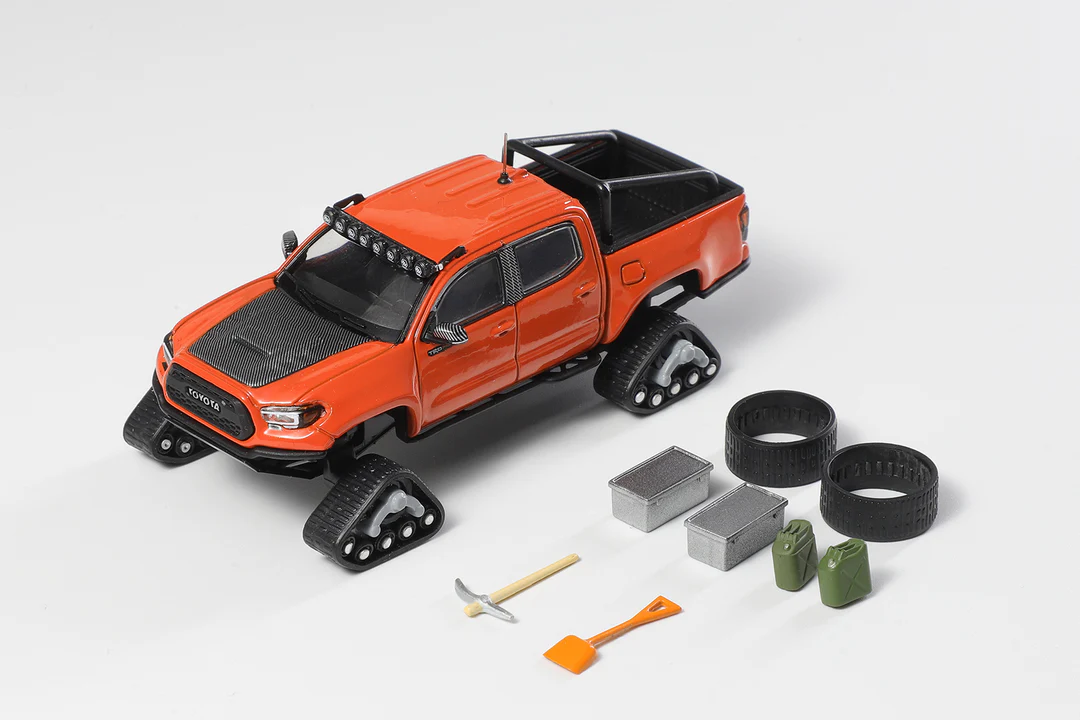 GCD 1:64 Toyota Tacoma Snow Version Naranja