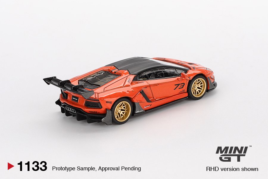 *PREORDEN* LB★WORKS Lamborghini Aventador Limited Edition Orange MDX 2025 - Imagen 2