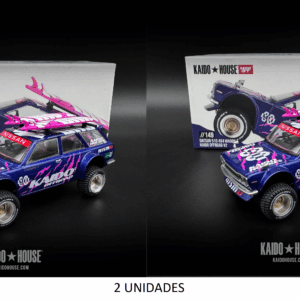 Kaido House x Mini GT 1:64 Datsun 510 4×4 Wagon Kaido Offroad V2 – Purple x2 UNDS