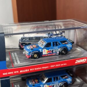 INNO64 1/64 MAD MIKE 1976 MAZDA RX3 Station Wagon D1GP Series 2024
