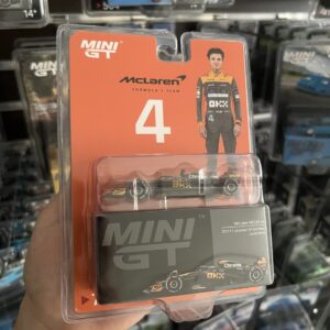 Mini GT 1:64 McLaren MCL60 #4 Lando Norris 2023 F1 Japan GP 2nd Place – MiJo Exclusives