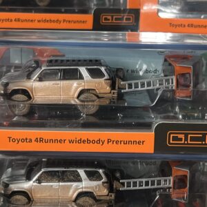 GCD 1:64 Toyota 4Runner Heavy-Duty Modified Version Silver Mud Edition