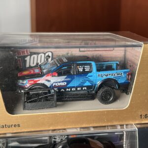 MK Miniatures 1:64 Ford Ranger Raptor 2024 Baja Racing con accesorios