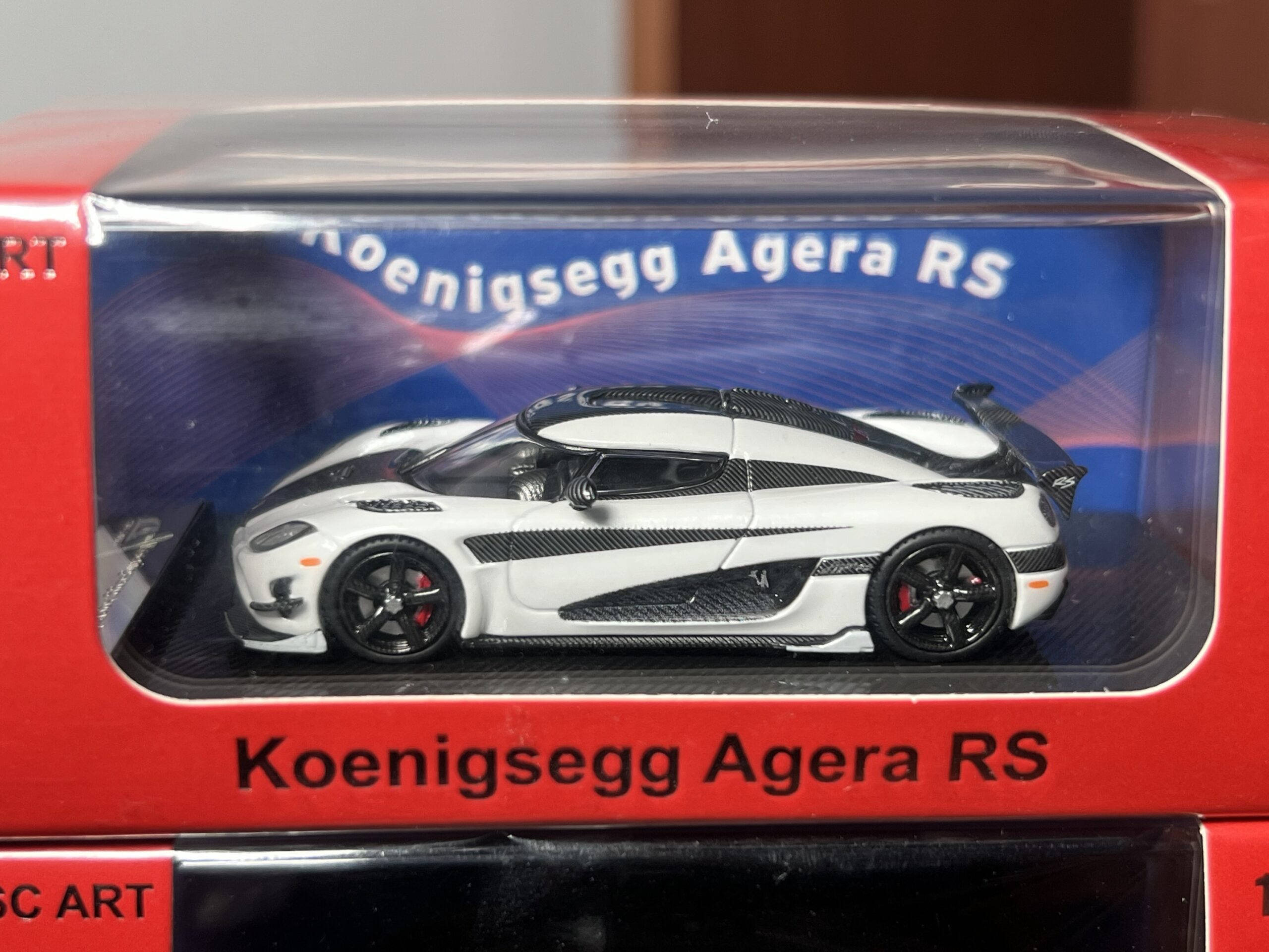 Smallcarart SCA 1:64 Diecast Model Koenigsegg Agera RS Blanco