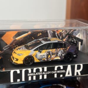 Cool Car 1:64 Honda Civic amarillo Banshee