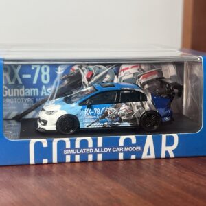 Cool Car 1:64 Honda Civic azul Gundam