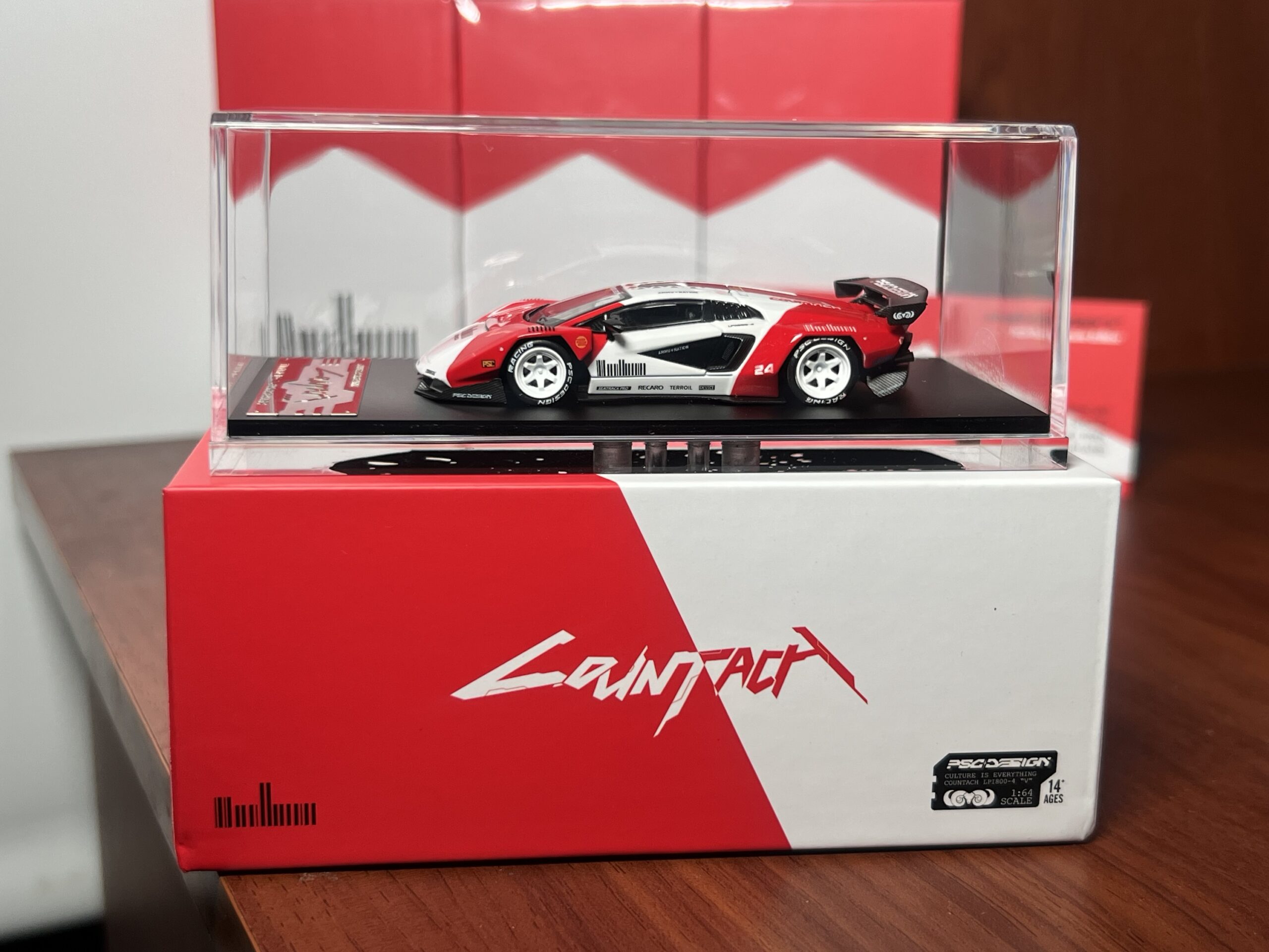 Time Micro x PSC Design Concept Countach LPI800-4 "V" Ver. Mechanic Marlboro Tribute