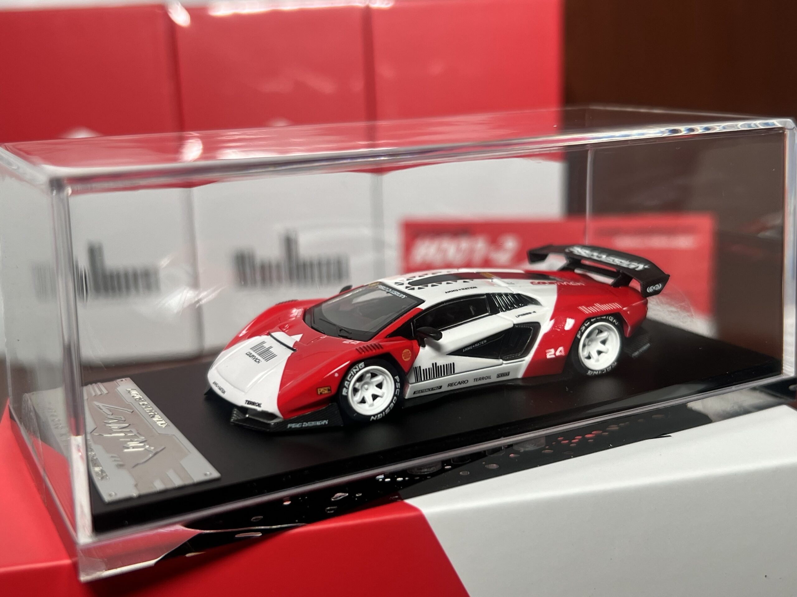 Time Micro x PSC Design Concept Countach LPI800-4 "V" Ver. Mechanic Marlboro Tribute - Imagen 3