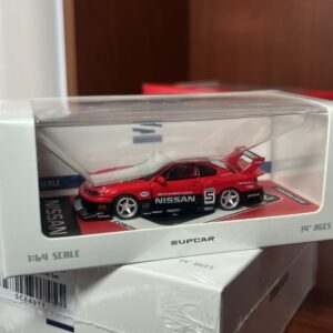 Supcar 1:64 Nissan Silvia S15 Red/ Black #5