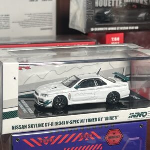 Inno64 1:64 NISSAN SKYLINE GT-R (R34) V-SPEC Tuned by "MINE'S"