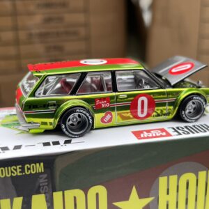 Kaido House x Mini GT 1:64 DATSUN 510 WAGON KAIDO OG FLO YELLOW
