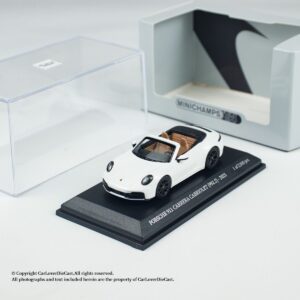 MINICHAMPS 1:64 PORSCHE 911(992.2) CARRERA   CABRIOLET - 2025 - WHITE
