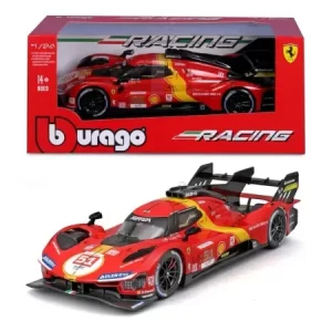 Bburago 1:24 Ferrari 499P 24h Le Mans Champion 2024 – Racing