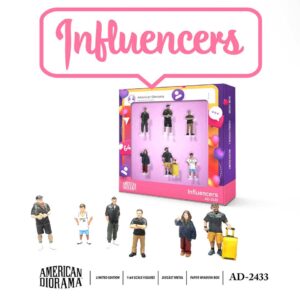American Diorama 1:64 Figure set - Influencers