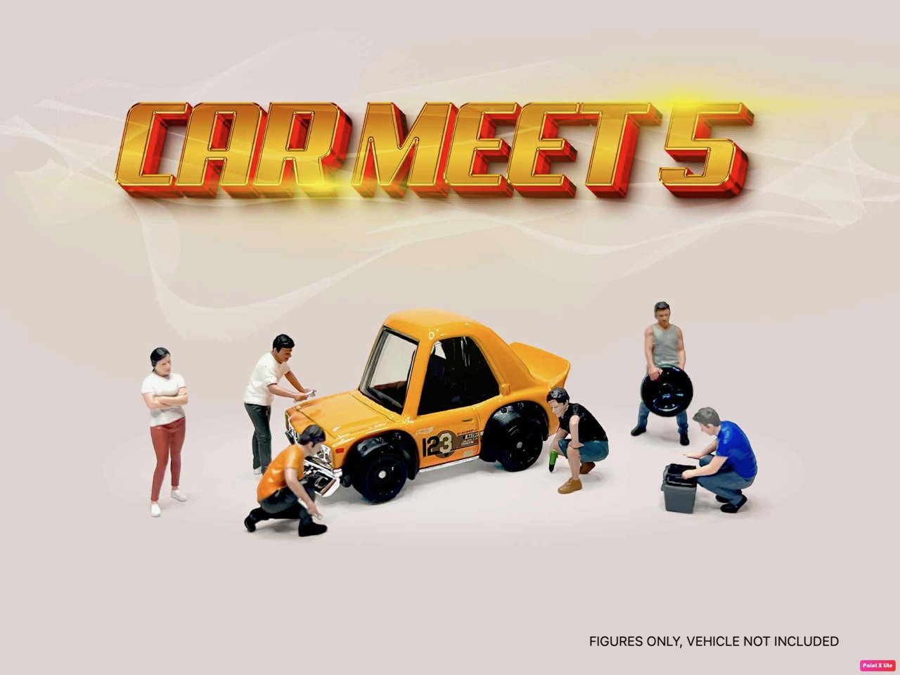 American Diorama 1:64 Figure set - Car Meet 5 - Imagen 2