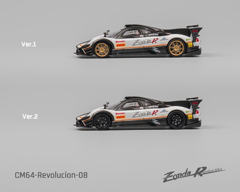 CM Model 1:64 Pagani Zonda Revolution Blanco - Imagen 5