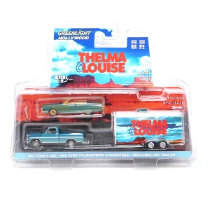 1/64 Greenlight Thelma & Louise - 1966 Ford Thunderbird Convertible & 1967 F-250