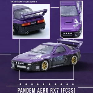 Inno64 1:64 Mazda RX-7 FC3S Pandem Rocket Bunny - Purple