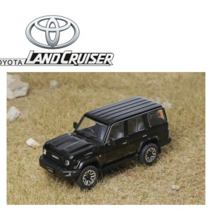 GCD 1:64 Toyota Land Cruiser (J76) 2023 LHD Black 76 Series
