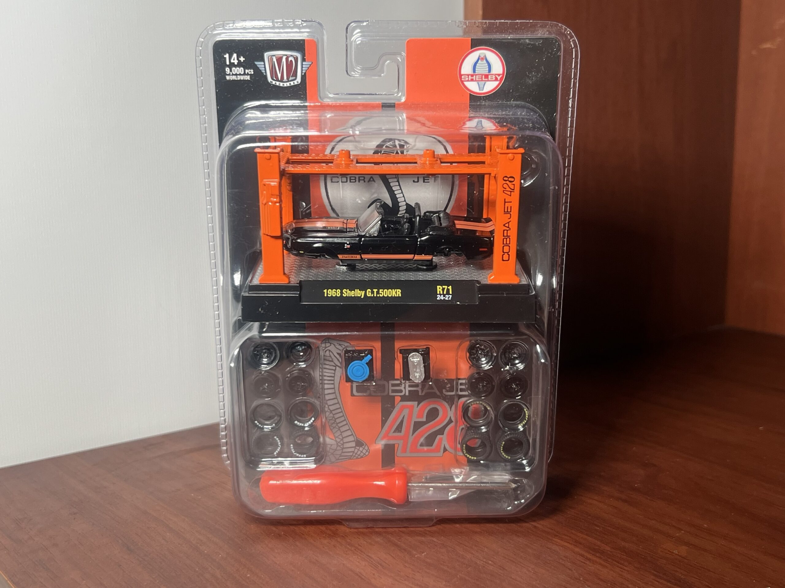 M2 MACHINES 1:64 MODEL KIT RELEASE 71 Mustang Shelby 1968 GT500