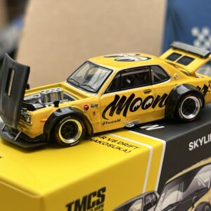 POPRACE 1/64 SKYLINE GT-R V8 DRIFT (HAKOSUKA) MOONEYES TMCS SINGAPORE SPECIAL EDITION