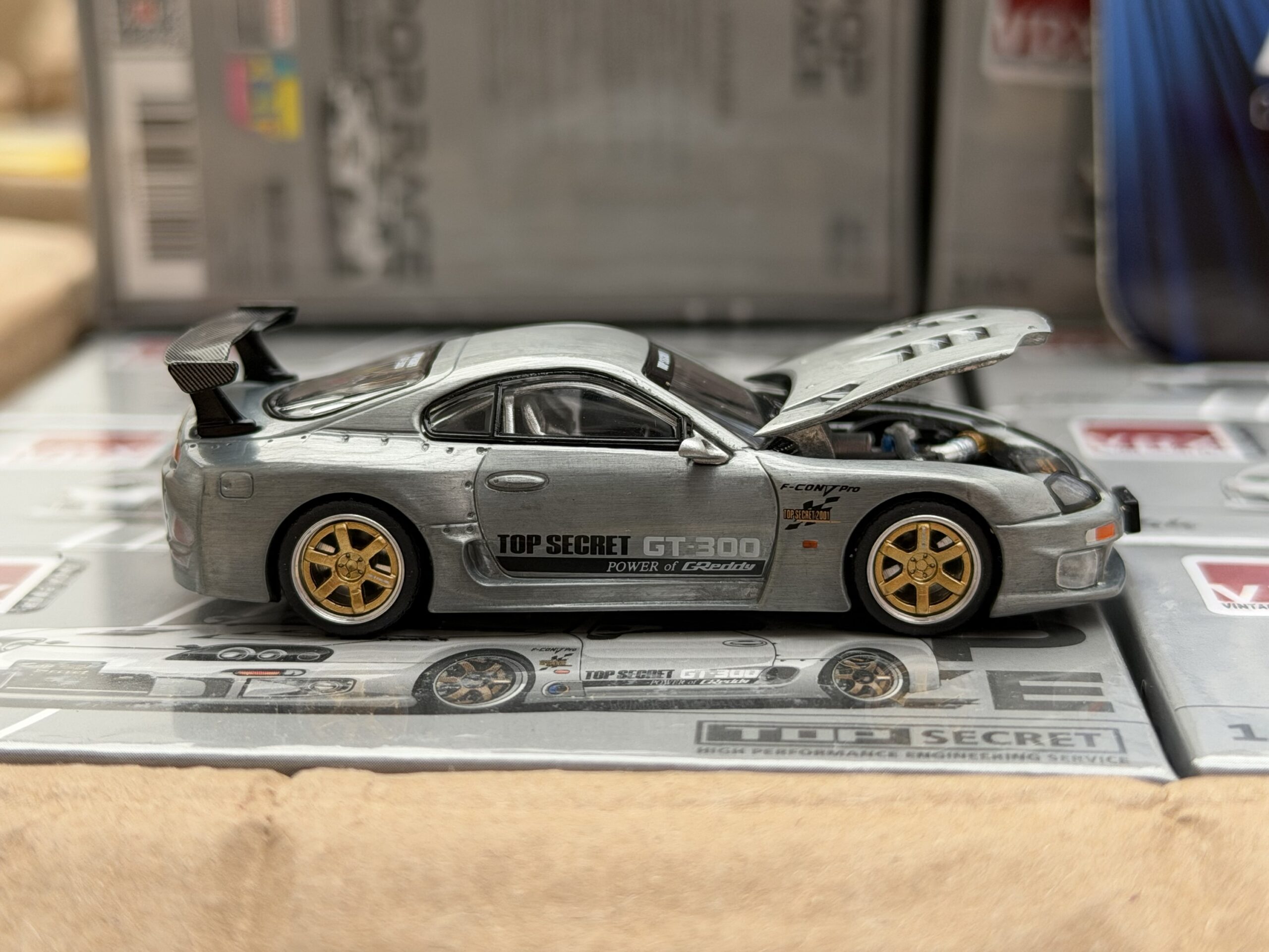 POPRACE 1/64 TOP SECRET GT300 SUPRA Raw Material HKTS x VDX 2025