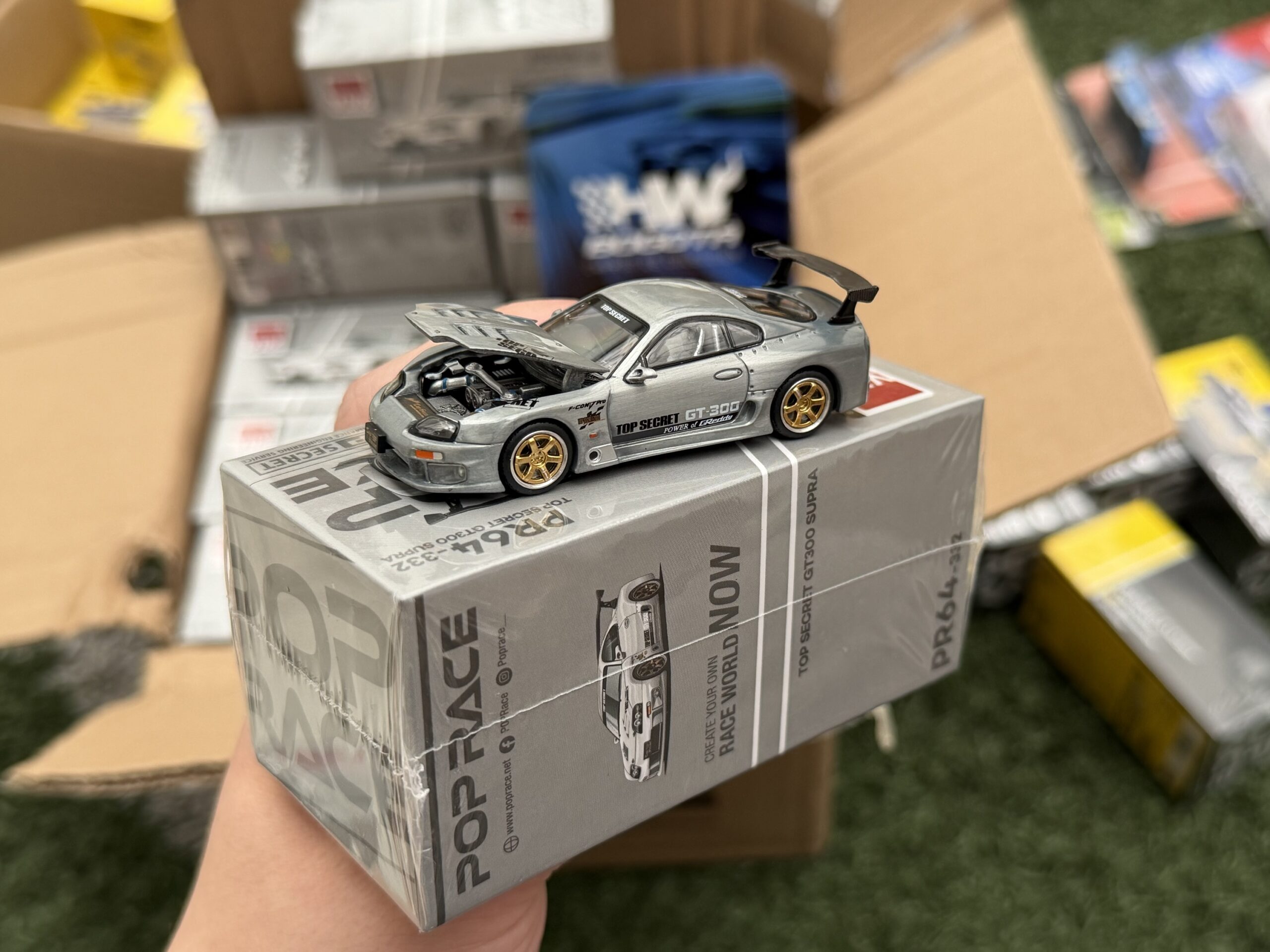 POPRACE 1/64 TOP SECRET GT300 SUPRA Raw Material HKTS x VDX 2025