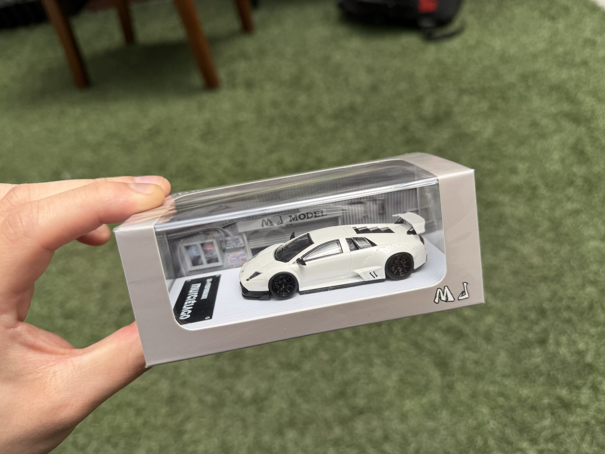 MJ Model 1:64 Lamborghini Murcielago Blanco | HW Bogotá