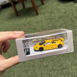 MJ Model 1:64 Lamborghini Murcielago Amarillo