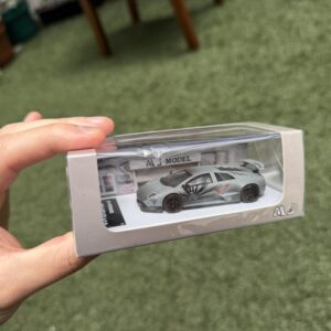 MJ Model 1:64 Lamborghini Murcielago Grey Zero Fighter