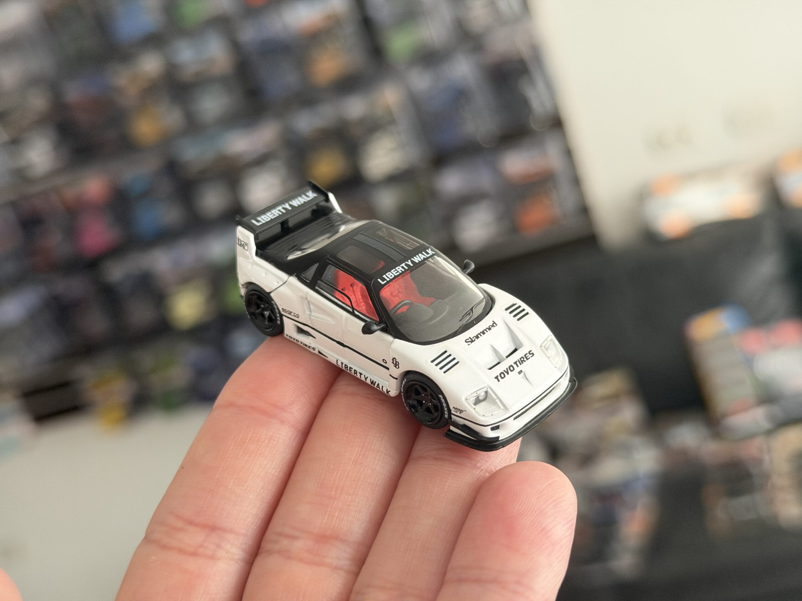 Mini GT 1:64 Mazda AZ-1 Liberty Walk LB40 – White – 2024 Tokyo