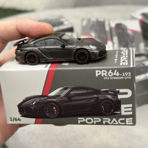 Pop Race 1/:64 Porsche 992 STINGER GTR CARBON EDITION - REDLINE