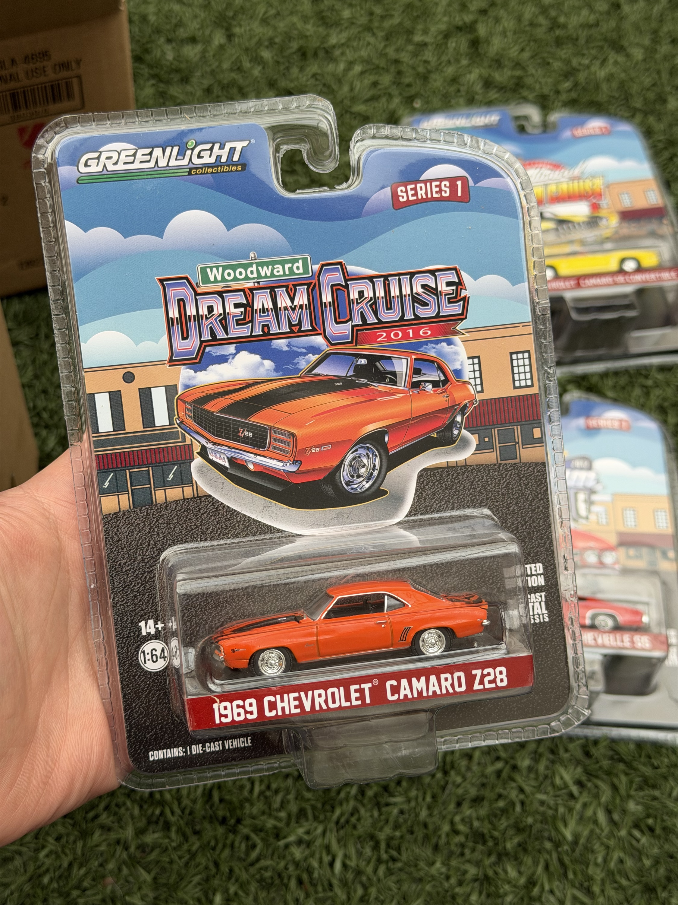 Greenlight 1:64 1969 Chevrolet Camaro Z28 Naranja